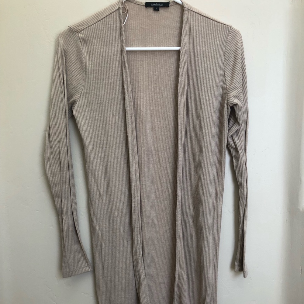 Tan duster